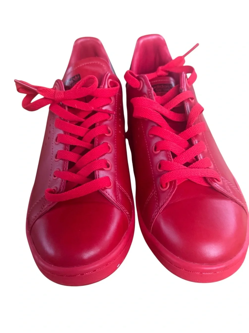 Adidas Raf Simons X Stan Smith Red Sneakers Size 8.5